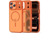 Puhelin - Kannet ja kotelot - Tech-Protect  MagMat MagSafe Case for iPhone 17 Pro - Orange - 5906302334148