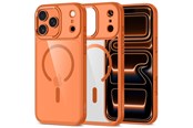 Puhelin - Kannet ja kotelot - Tech-Protect  MagMat MagSafe Case for iPhone 17 Pro Max - Clear Orange - 5906302334261