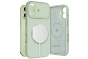 Puhelin - Kannet ja kotelot - Tech-Protect  Silicone MagSafe Case for iPhone 17 - Green - 5906302334490