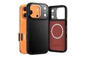 Puhelin - Kannet ja kotelot - Tech-Protect Kevlar Aramid MagSafe Case for iPhone 17 Pro - Black - 5906302334520