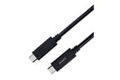 USB kaapelit - Deltaco - USB-C cable - 24 pin USB-C to 24 pin USB-C - 80 cm - USBC-4008M
