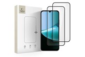 Puhelintarvikkeet - Näytönsuojat - Tech-Protect  Glass Fit+ 2-pack Tempered Glass for Xiaomi Redmi 15C 173mm / Poco C85 173mm - Black - 5906302335220