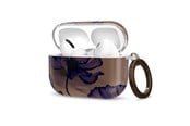 Puhelin - Kannet ja kotelot - Tech-Protect Lamano Case for AirPods 3 Pro - Brown and Purple - 5906302335404