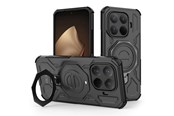 Puhelin - Kannet ja kotelot - Tech-Protect TacticStand MagSafe Case for Xiaomi 15T Pro - Black - 5906302335503