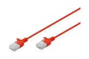 Verkkokaapelit - DIGITUS patch cable - red - Punainen - DK-1618-030S-R-10