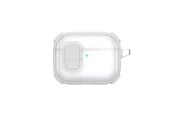 Puhelin - Muut lisävarusteet - AmazingThing Titan Pro Mag Case Clear for AirPods Pro 3 - White - APRO3TPWH