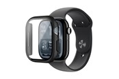 Smartwatch - Lisävarusteet - AmazingThing Radix Glass Screen Protector with Case for Apple Watch Series 11 46mm - Black - AIW46RBK
