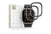 Puhelintarvikkeet - Näytönsuojat - Tech-Protect 2-pack Tempered Glass for Apple Watch Ultra 49mm - Silver & Black - 5906302335633