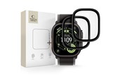 Puhelintarvikkeet - Näytönsuojat - Tech-Protect 2-pack Tempered Glass for Apple Watch Ultra 49mm - Black - 5906302335640