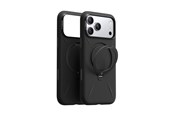 Puhelin - Kannet ja kotelot - Torras Ostand Q3 Silicone - obsidian black - iPhone 17 Pro Max - X00FX2412