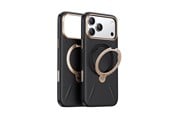 Puhelin - Kannet ja kotelot - Torras Ostand Q3 Vegskin - obsidian black - iPhone 17 Pro - X00FX2421