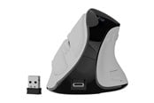 Hiiret - Natec EUPHONIE PRO - vertical mouse - 2.4 GHz Bluetooth 5.0 USB - white - Vertical mouse - Optinen - 9 painiketta - Valkoinen - NMY-2378