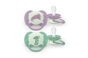 Vauvatarvikkeet - Philips Avent Pacifier ultra soft Nighttime - SCF094/04