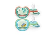 Vauvatarvikkeet - Philips Avent Ultra Air Nighttime SCF376 - pacifier set - 2 pcs - SCF376/28