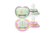 Vauvatarvikkeet - Philips Avent Pacifier ultra air nighttime - SCF376/29