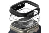 Smartwatch - Lisävarusteet - Ringke Slim 2-pack case for Apple Watch Ultra 49 mm - clear black matte - 8809881268873