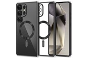 Puhelin - Kannet ja kotelot - Tech-Protect  MagFlex Case for Samsung Galaxy S25 Ultra - Clear Black - 5906302360048