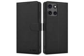 Puhelin - Kannet ja kotelot - Tech-Protect  Wallet Case for Motorola Moto G15 / G15 Power - Black - 5906302361137