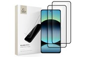 Puhelintarvikkeet - Näytönsuojat - Tech-Protect Glass Fit +2-Pack Tempered Glass for Xiaomi Redmi Note 14 4G / 5G - Black - 5906302361281