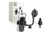 Puhelin - Muut lisävarusteet - Tech-Protect V8 car mount for mounting on dashboard windshield or air vent grille - black - 5906302360918