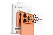 Puhelintarvikkeet - Näytönsuojat - AmazingThing Lens Glass for iPhone 17 Pro / Pro Max - with Orange Frame - IP17CAM3OGLA