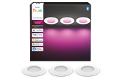 Smart Home - Älykoti - Philips Hue Upotettava Slim-kohdevalaisin, 3 kpl - 929004291002