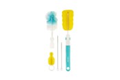 Vauvatarvikkeet - Akuku Bottle straw and pipe brush set BLUE - A0410