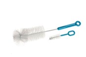 Vauvatarvikkeet - Akuku Bottles cups and teats brush set BLUE - A0570