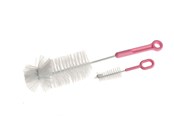 Vauvatarvikkeet - Akuku Bottles cups and teats brush set PINK - A0571