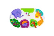 Vauvatarvikkeet - Akuku Non-slip bath mat 69x39 cm - A0655