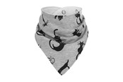 Vauvatarvikkeet - Akuku Baby bandana (1 pc) snap fastener CATS - A1502