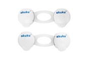 Vauvatarvikkeet - Akuku Safety lock (2pcs) / grey - A0649