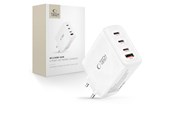 Puhelin - Adapterit & Laturit - Tech-Protect NC140W-GAN 4-Ports 140W AC Charger - White - 5906302335947