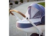 Vauvatarvikkeet - Akuku Mosquito net for stroller WHITE - A0445