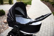 Vauvatarvikkeet - Akuku Mosquito net for stroller BLACK - A0446