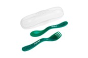 Vauvatarvikkeet - Akuku Cutlery set in case dark green - A0074