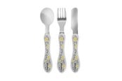Vauvatarvikkeet - Akuku Stainless steel cutlery set: fork spoon knife - A0103