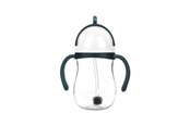 Vauvatarvikkeet - Akuku Non-spill cup with weighted straw BLUE/GREY - A0166
