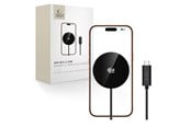 Puhelin - Adapterit & Laturit - Tech-Protect  A50 MagSafe 25W QI2.2 Wireless Charger - Black - 5906302339396