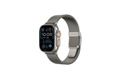 Smartwatch - Lisävarusteet - AmazingThing Titan Premium Metal Band for AppleWatch 38/40/41/42/44/45/46/49 mm - Silver - TSL46SV