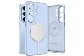 Puhelin - Kannet ja kotelot - Tech-Protect Silicone MagSafe Case for Samsung Galaxy S26 Ultra - Blue - 5906302339648