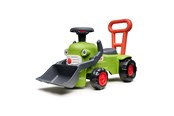 Tasapainopyörät, potkuautot ja potkulaudat - Falk Traktori, jossa ohjauspyörä, torvi ja työntökahva Claas Vintage - 808-007