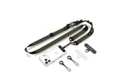 Puhelin - Muut lisävarusteet - Tech-Protect C9S Rope Crossbody Phone Lanyard - Green - 5906302339679
