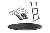 Trampoliini - Salta Suojapeite, tikkaat ja ankkurointi Ø427 cm trampoliiniin - 807-534