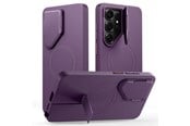 Puhelin - Kannet ja kotelot - Tech-Protect Kevlar Aura MagSafe Case for Samsung Galaxy S26 Ultra - Purple - 5906302339716