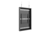 Seinäkiinnitys, AV-kiinnikkeet & AV-kalusteet - Multibrackets M Pro Series enclosure - low profile - for LCD display - medium - black - Max 50 kg - recommended for 49" - 7340234813902
