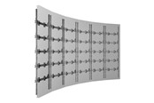 Seinäkiinnitys, AV-kiinnikkeet & AV-kalusteet - Multibrackets M Pro Series mounting kit - curved - for 6x6 LED video wall - Max - recommended for 163" - 7340234814602