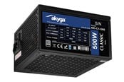 Virtalähde - Akyga Classic Series AK-C1-500 - power supply - 500 Wh Virtalähde - 500 Watt - 120 mm - ATX 2.31 - 80 Plus Valkoinen sertifioitu - AK-C1-500