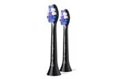 Sähköhammasharjat - Philips Hammasharjan vaihtopäät Sonicare S2 Sensitive HX6052 - replacement brushhead - black - HX6052/88