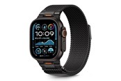 Smartwatch - Lisävarusteet - Tech-Protect  Milano Vanguard Bracelet for Apple Watch (44 / 45 / 46 / 49 mm) - Black - 5906302339846